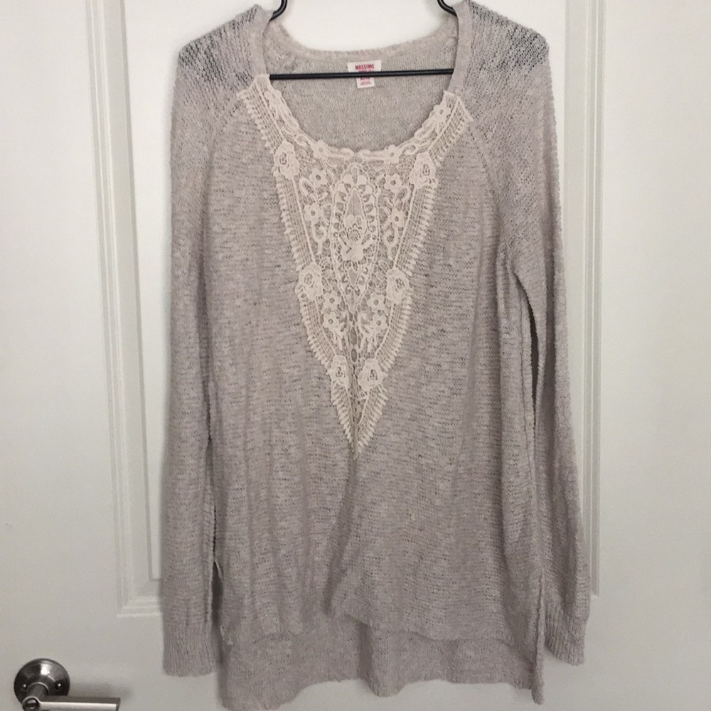 Lace Detail Sweater
